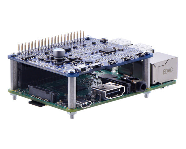 Aluminum Standoff for Raspberry Pi: 18.6mm Length, 6mm M2.5 Thread, M-F (4-Pack)