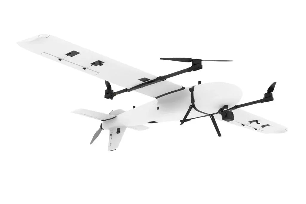 MakeFlyEasy MFE Pioneer 3200mm VTOL, underside with landing gear