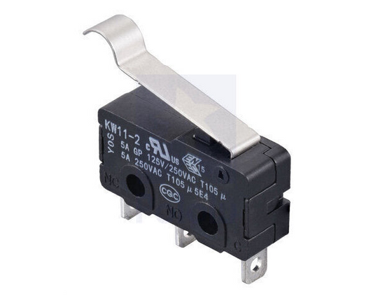 Snap-Action Switch with 18.5mm Bump Lever: 3-Pin, SPDT, 5A